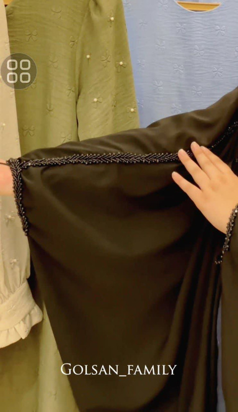 چادر جده ندا جواهر دوزی طرح گندم