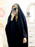 چادر زنانه جده ندا جواهر دوزی پیچ گل