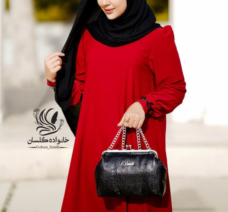 مانتو عبایی جواهر دوزی نغمه