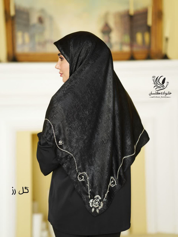 روسری جواهر دوزی