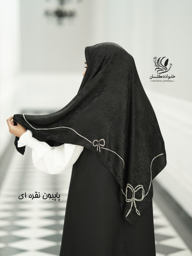 روسری جواهر دوزی
