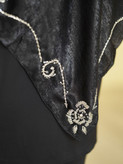 روسری جواهر دوزی