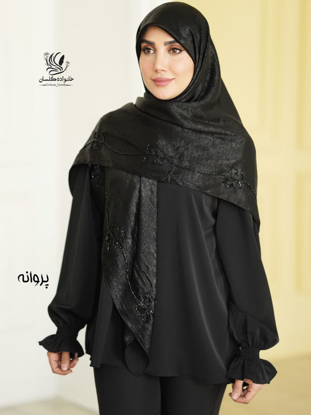 روسری جواهر دوزی