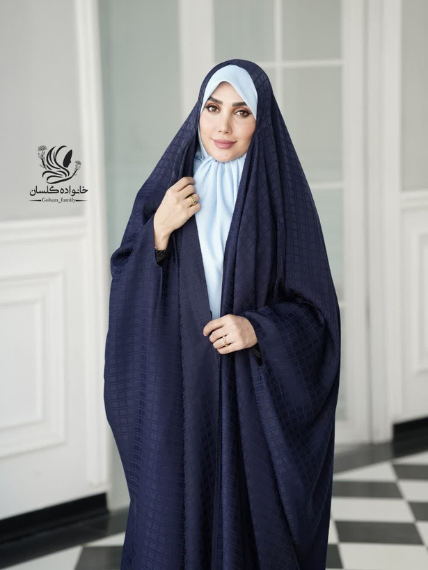 چادر عربی طرح دار مدل جیران