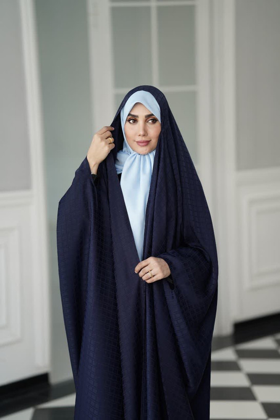 چادر عربی طرح دار مدل جیران