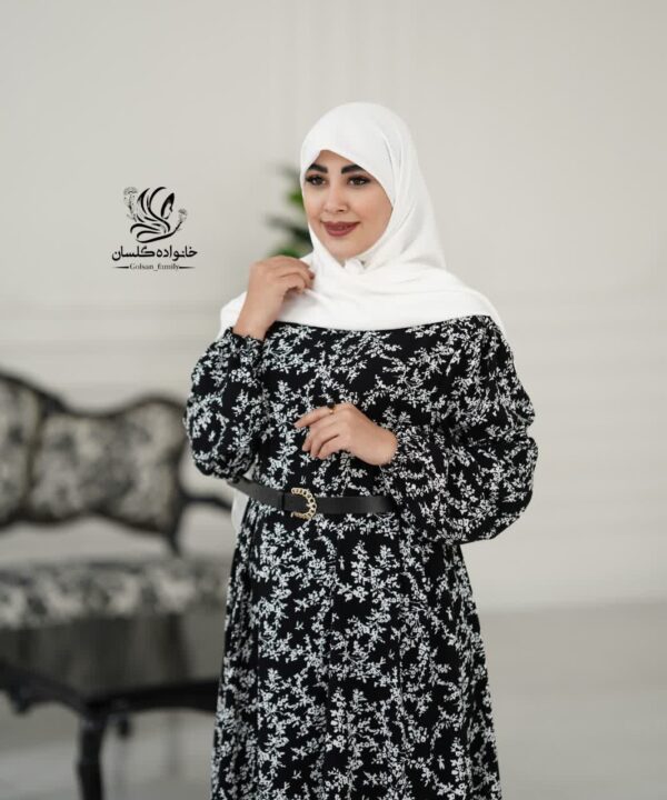پیراهن عبایی سپیده طرحدار