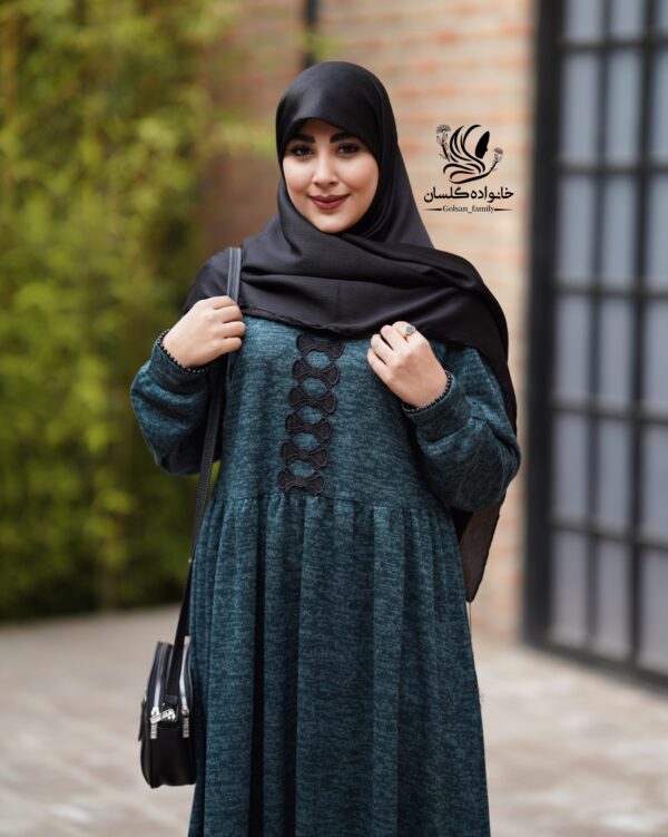 پیراهن دلارام سبز