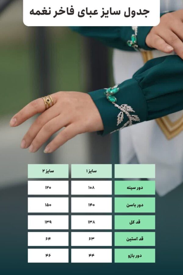 مانتو عبایی vip نغمه کالباسی(فاخر)