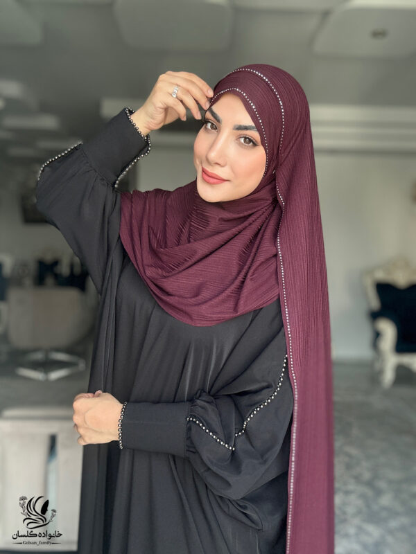 شال کشی نگین دار